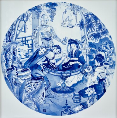 View full screen - View 1 of Lot 183. Jacky Tsai 蔡贇驊 | Arm Wrestling- Round 3 .