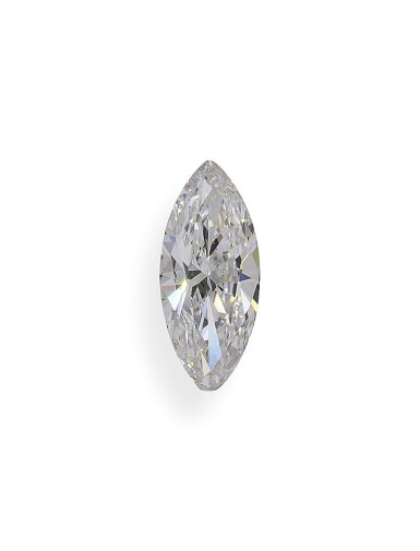 View full screen - View 1 of Lot 6. A 1.51 Carat Marquise-Shaped Diamond, E Color, Internally Flawless.