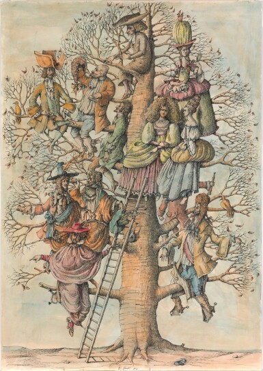 View full screen - View 1 of Lot 19. L'albero della vanità.