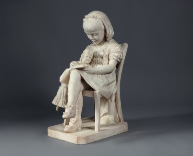 View full screen - View 1 of Lot 115. L. TOLDUCCI | LA LEZIONE DI LETTURA (THE READING LESSON).