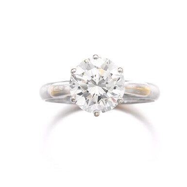View full screen - View 1 of Lot 686. Diamond ring | 鑽石戒指.