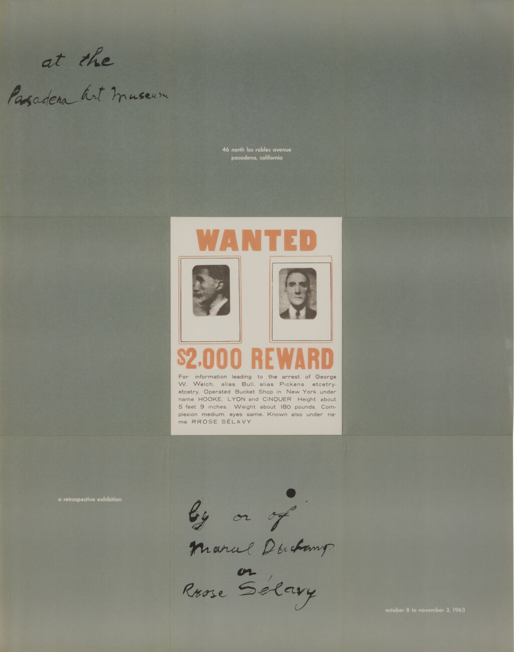 View full screen - View 1 of Lot 446. A Poster Within a Poster (Schwarz 588).
