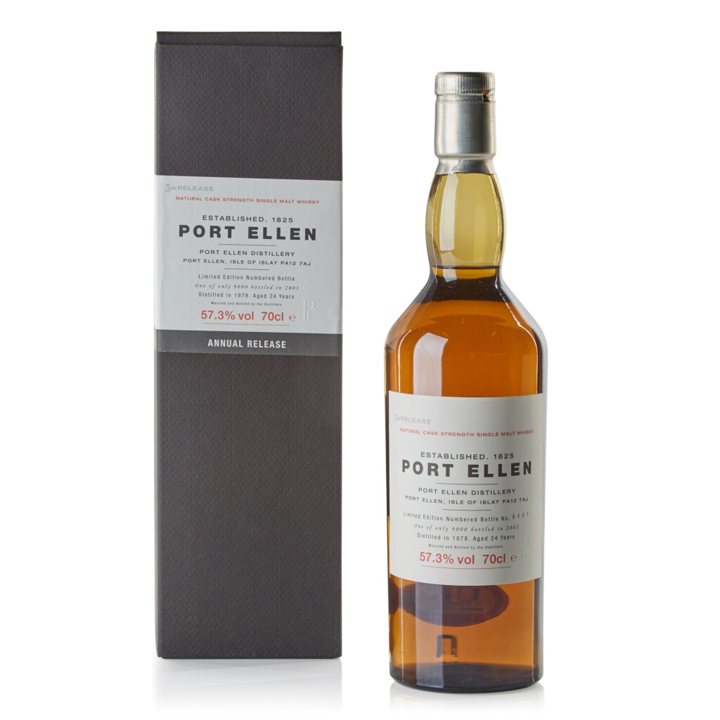 View full screen - View 1 of Lot 103. Port Ellen Third Annual Release 24 Year Old 57.3 abv 1979 .
