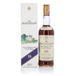 The Macallan 18 Year Old Sherry Oak 43.0 abv 1967 (1 Bottle 75cl)