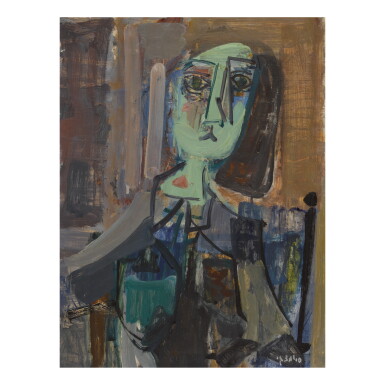 View full screen - View 1 of Lot 31. AVIGDOR STEMATSKY | BUSTE DE FEMME.