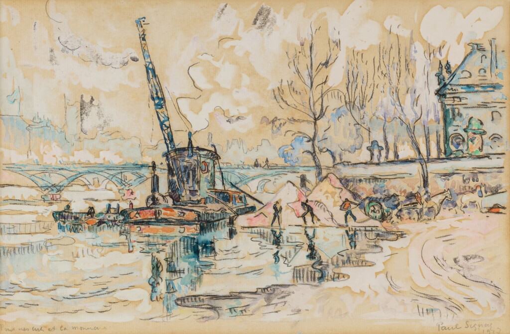 View full screen - View 1 of Lot 246. Le Pont des Arts.
