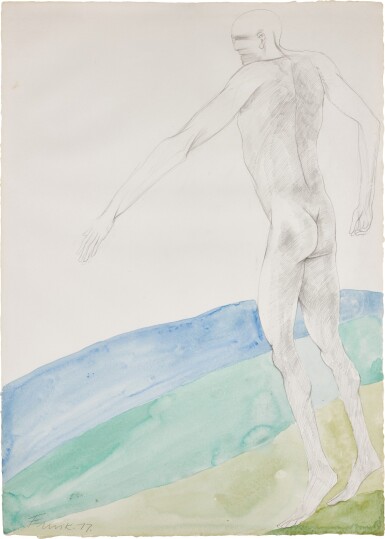 View full screen - View 1 of Lot 231. Walking Man.