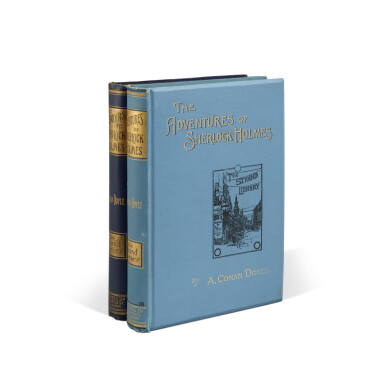 View full screen - View 1 of Lot 1019. Doyle, Arthur Conan | A truly exceptional pair of the Memoirs and Adventures.