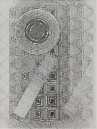 View full screen - View 1 of Lot 49. Blue Barrel / Grinder.