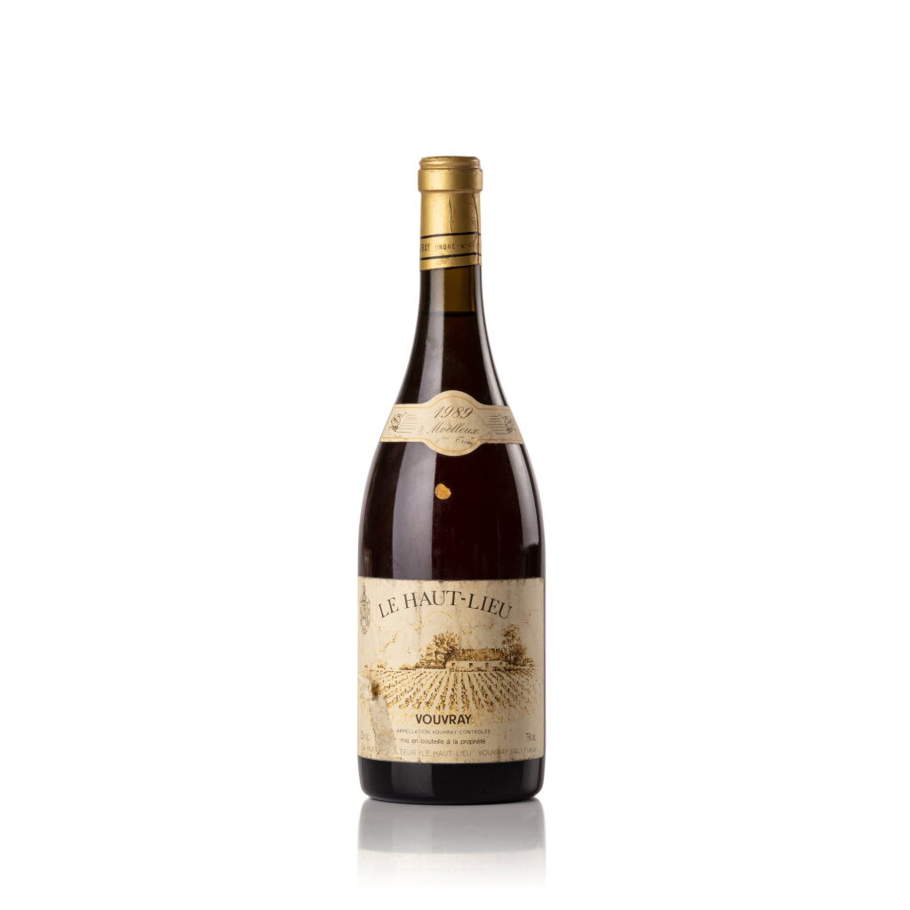 View full screen - View 1 of Lot 833. Vouvray Le Haut Lieu, Moelleux 1989 Huet (1 BT).