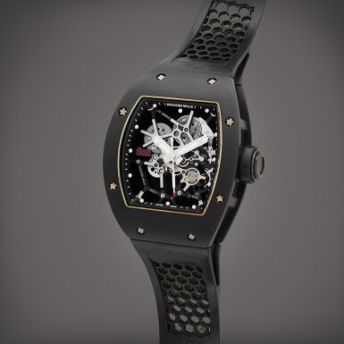 View full screen - View 1 of Lot 10. Reference RM035 AN AL-CA 'Baby Nadal' | A aluminum wristwatch, Circa 2014.