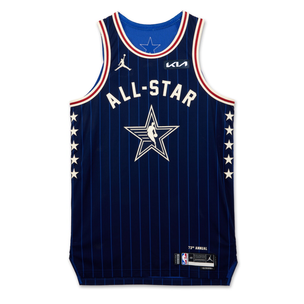 View full screen - View 1 of Lot 15. Jalen Brunson Game Worn ‘NBA All-Star Game’ Complete Uniform | NBA All-Star Game Debut.