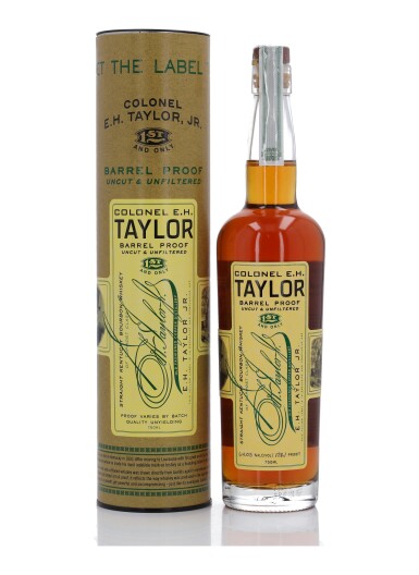 View full screen - View 1 of Lot 379. Colonel E.H. Taylor Barrel Proof Batch #6 128.1 Proof NV (1 Bottle 75cl).