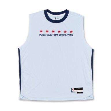 View full screen - View 1 of Lot 125. Anthony Gill Washington Wizards 2024-2025 Game Worn City Edition Warmup Top .