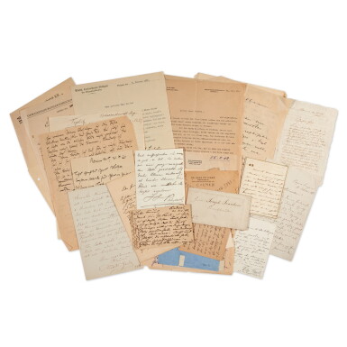 View full screen - View 1 of Lot 194. Composers and musicians. Collection of autograph letters signed, C19th and C20th.