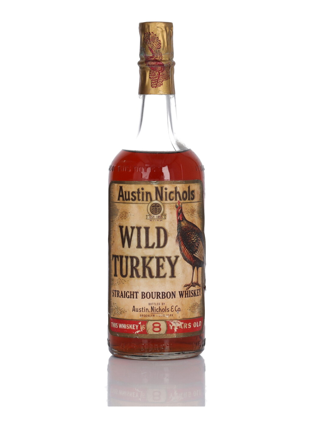 View full screen - View 1 of Lot 336. Wild Turkey 8 Year Old 101 Proof NV (1 Bottle 4/5 Quart).