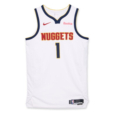 View full screen - View 1 of Lot 100. Michael Porter Jr. Denver Nuggets 2024-2025 Game Worn Association Edition Jersey .