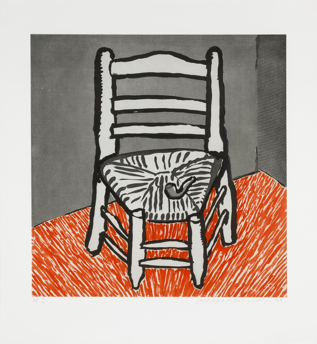 View full screen - View 1 of Lot 87. Van Gogh Chair (White).