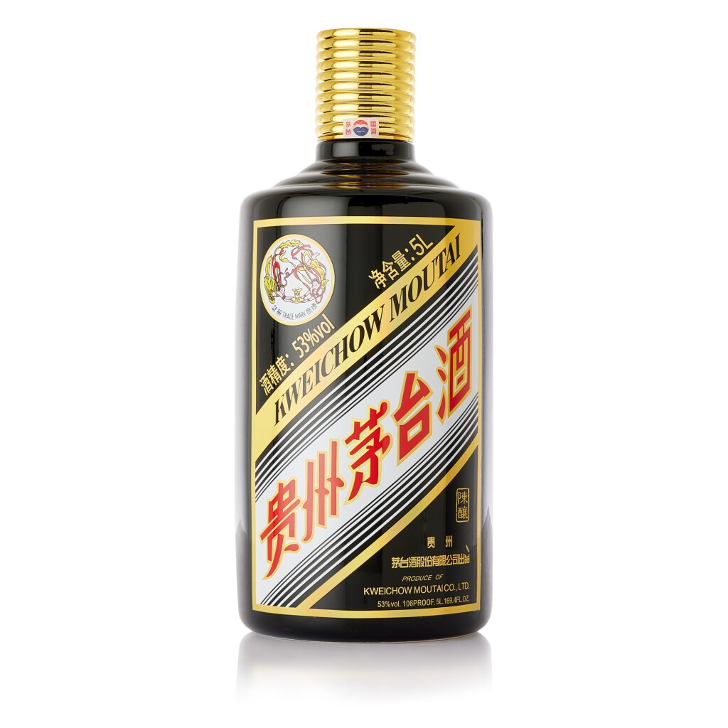 View full screen - View 1 of Lot 9532. 2019年產 "飛天牌"貴州茅台酒澳門名酒收藏協會 - 黑龍 Kweichow Flying Fairy Moutai for Macau Wine Collection Association 2019 (5 Litres).