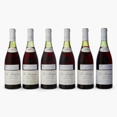 View full screen - View 1 of Lot 69. La Romanée 1962 Maison Leroy (6 BT).