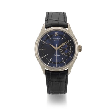 View full screen - View 1 of Lot 334. ROLEX | CELLINI REF 50519, WHITE GOLD AUTOMATIC CALENDAR WRISTWATCH, CIRCA 2019 .