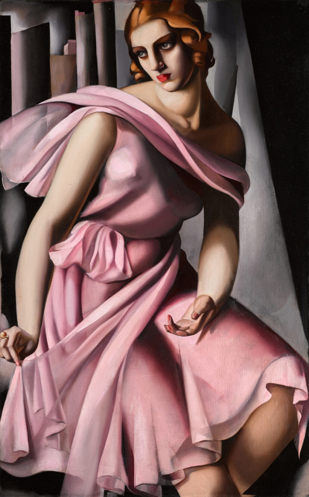 View full screen - View 1 of Lot 115. Portrait de Romana de la Salle.
