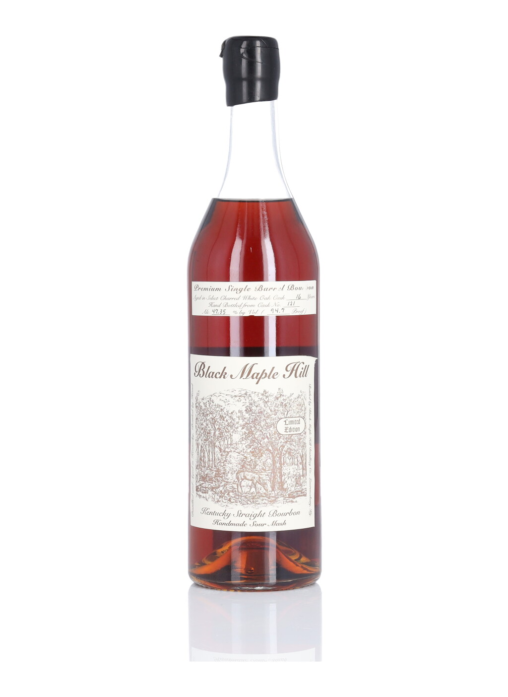 View full screen - View 1 of Lot 322. Black Maple Hill Single Barrel Bourbon 16 Year Old 94.7 Proof NV (1 BT 75cl).