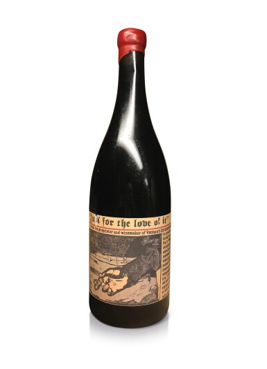 View full screen - View 1 of Lot 49. Sine Qua Non, Just for the Love of it, Syrah 2002 (3 MAG) | WA 100.