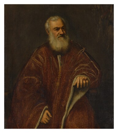 View full screen - View 1 of Lot 1. ATTRIBUTED TO JACOPO ROBUSTI, CALLED JACOPO TINTORETTO AND WORKSHOP | PORTRAIT OF A VENETIAN SENATOR.