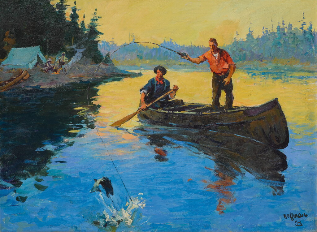 View full screen - View 1 of Lot 88. FRANK B. HOFFMAN | UNTITLED (SMALL MOUTH BAIT).