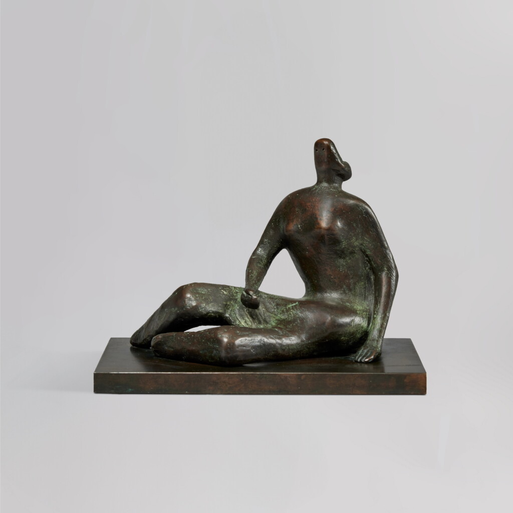 View full screen - View 1 of Lot 189. Reclining Figure: Flat Face.