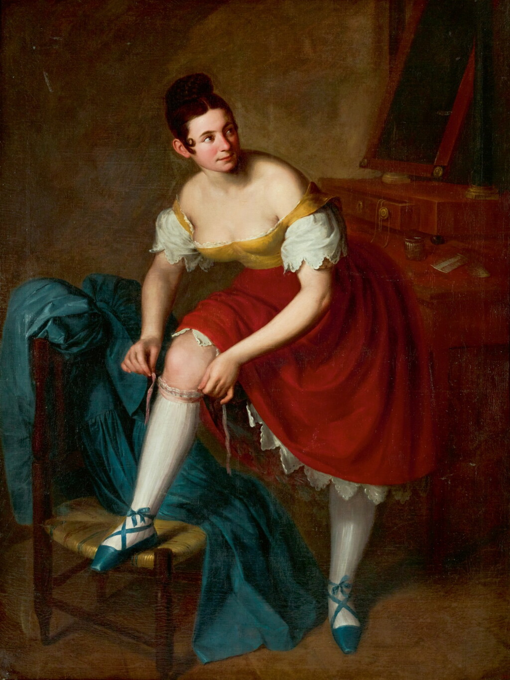 View full screen - View 1 of Lot 176. ANTONIO MARÍA ESQUIVEL | PORTRAIT OF A DANCER.