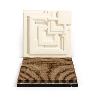 View full screen - View 1 of Lot 276. Vis-A Vis (Sculpture in Two Elements).