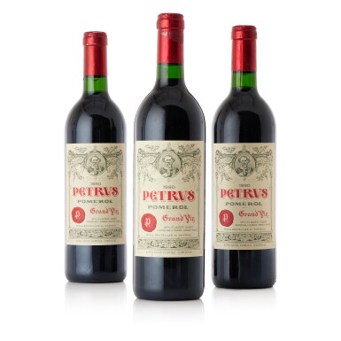 View full screen - View 1 of Lot 5511. Petrus 1990 (5 BT).