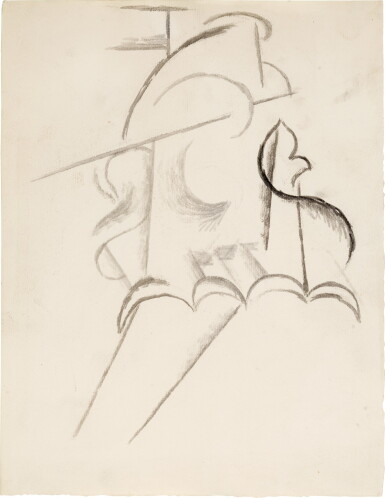View full screen - View 1 of Lot 28. PABLO PICASSO | ARABESQUE DE PAYSAGE DE MER.
