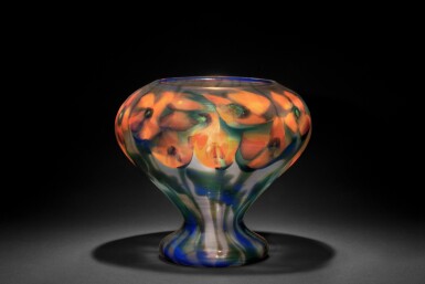 View full screen - View 1 of Lot 412. "Poppy" Paperweight Vase.