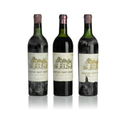 View full screen - View 1 of Lot 42. Château Haut Brion 1945 (9 BT).