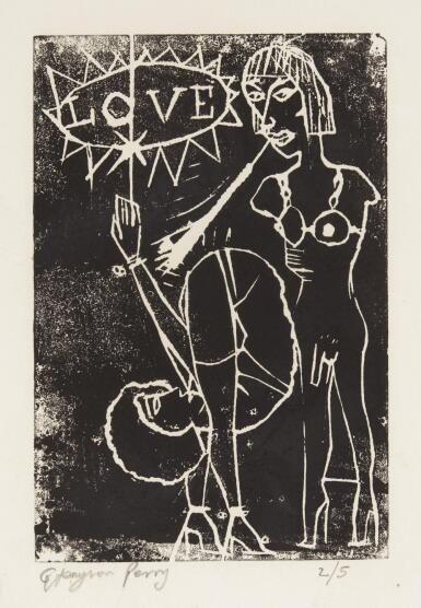 View full screen - View 1 of Lot 216. GRAYSON PERRY, R.A. | UNTITLED (LOVE).