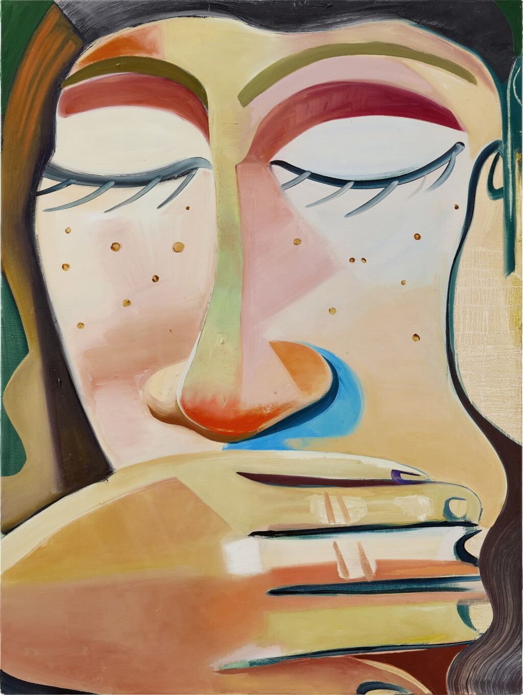View full screen - View 1 of Lot 508. Danielle Orchard 丹妮爾・奧查德 | Covering a Woman's Mouth 摀住女人的嘴.