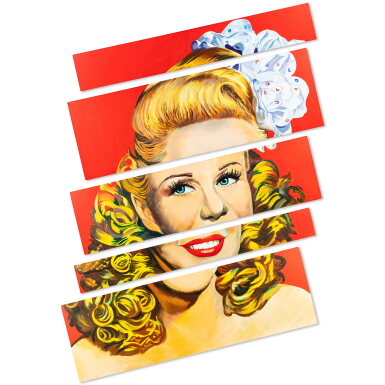 View full screen - View 1 of Lot 74. Portrait of Ginger Rogers.