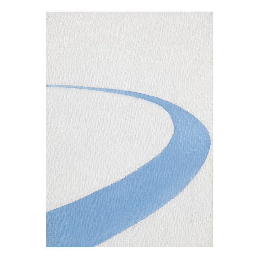 View full screen - View 1 of Lot 72. GEORGIA O'KEEFFE | BLUE ROAD.