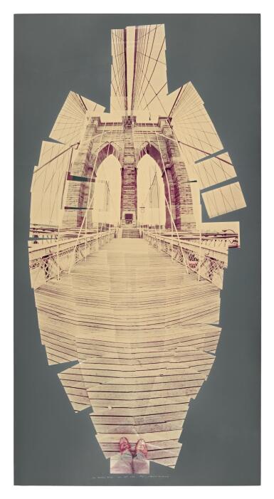 View full screen - View 1 of Lot 31. DAVID HOCKNEY, R.A. | BROOKLYN BRIDGE, 1982.