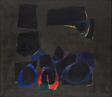 View full screen - View 1 of Lot 722. Composición en gris.