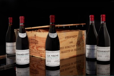 View full screen - View 1 of Lot 1. DRC Assortment Case 1990 Domaine de la Romanée Conti (12 BT) .