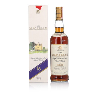 View full screen - View 1 of Lot 1015. The Macallan 18 Year Old 43.0 abv 1978 (1 bt 70cl).