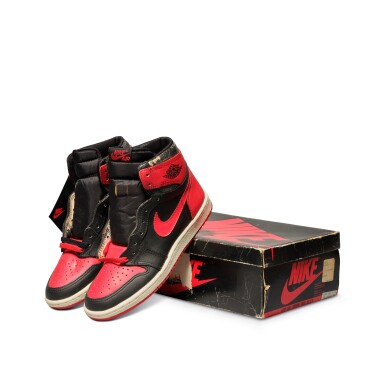 Nike Air Jordan 1 High OG (1985) Bred | Size 8.5 | VICTORIAM | PART II | 2023 | Sotheby's