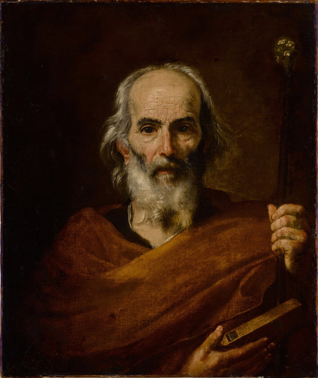 View full screen - View 1 of Lot 34. Saint Joseph with a plane and square.