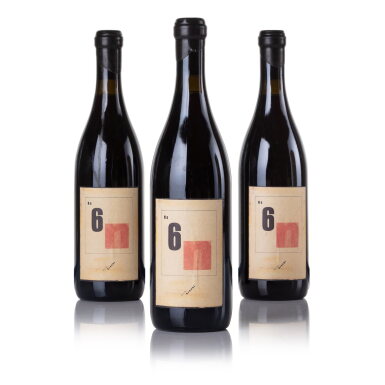 View full screen - View 1 of Lot 272. Sine Qua Non, No. 6, Pinot Noir 2001 (3 BT).