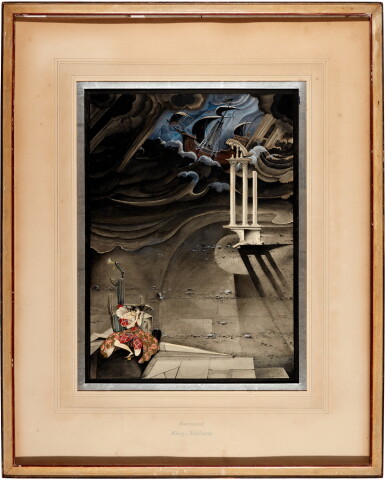 View full screen - View 1 of Lot 277. Kay Nielsen | "The Karaval", watercolour and gouache drawing, 1929, signed.