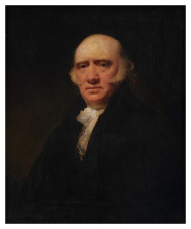 View full screen - View 1 of Lot 350. Portrait of Doctor Robert Cleghorn (1755-1821), Physician to the Glasgow Royal Asylum.